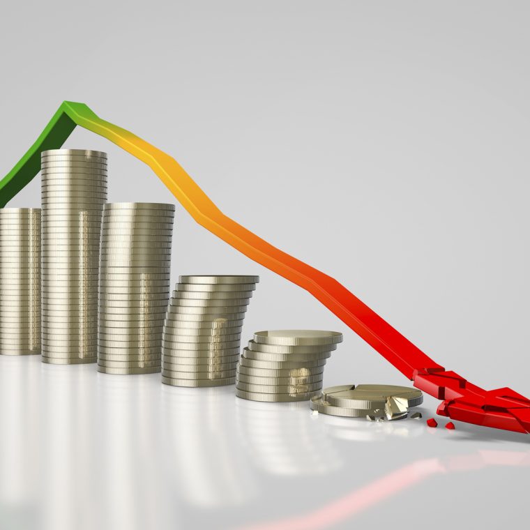 Baisse moins value