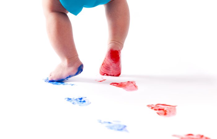 Empreintes de pieds de bébé