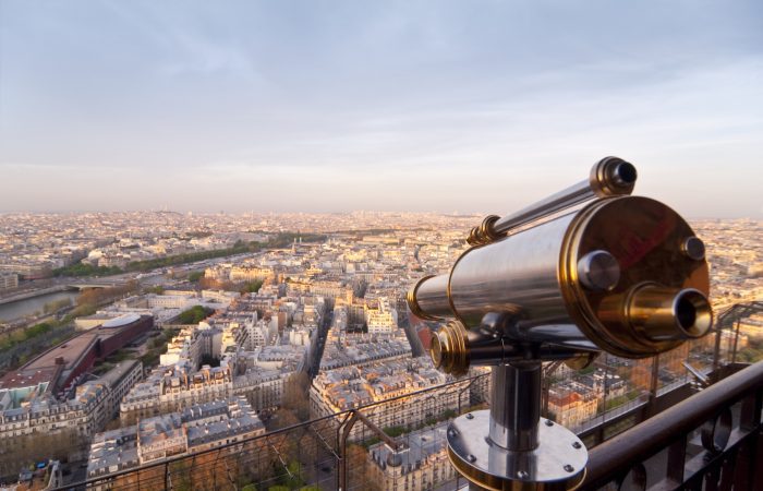 Vue sur Paris télescope