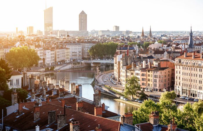 Paysage Lyon - France