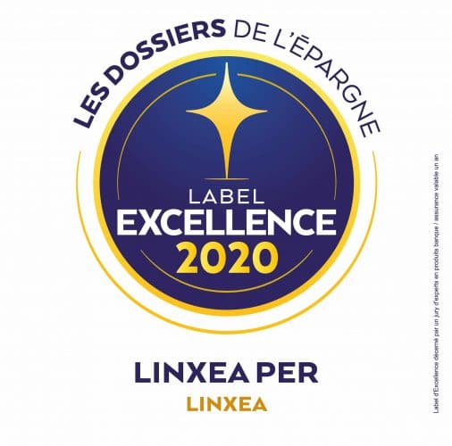 Récompense Excellence 2020 Linxea PER